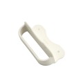 Nationwide 5" Screw-On Gate Handle for Vinyl and Metal Gates (Nylon) White