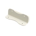 Nationwide 5" Screw-On Gate Handle for Vinyl and Metal Gates (Nylon) White