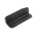 Nationwide 5" Screw-On Gate Handle for Vinyl and Metal Gates with Self-Tapping Screws (Nylon) Black