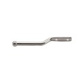 Nationwide One-Side Pad-Lockable Stainless Steel Gravity Latch with Stainless Steel Screws (Milled Silver) - NW38204SSM