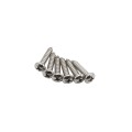 Nationwide One-Side Pad-Lockable Stainless Steel Gravity Latch with Stainless Steel Screws (Milled Silver) - NW38204SSM