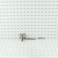 Nationwide One-Side Pad-Lockable Stainless Steel Gravity Latch with Stainless Steel Screws (Milled Silver) - NW38204SSM