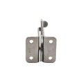 Nationwide One-Side Pad-Lockable Stainless Steel Gravity Latch with Stainless Steel Screws (Milled Silver) - NW38204SSM