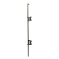 Nationwide 36" Stainless Steel Drop Rod with Holder & Stainless Steel Screws (Black) - NW38305H-36SSB