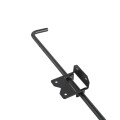Nationwide 36" Stainless Steel Drop Rod with Holder & Stainless Steel Screws (Black) - NW38305H-36SSB