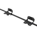 Nationwide 36" Stainless Steel Drop Rod with Holder & Stainless Steel Screws (Black) - NW38305H-36SSB