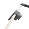 Nationwide 36" Stainless Steel Lockable Drop Rod with Stainless Steel Screws for Metal and Vinyl Gates (Black) (Default)