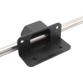 Nationwide 36" Stainless Steel Lockable Drop Rod with Stainless Steel Screws for Metal and Vinyl Gates (Black) (Default)