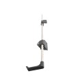 Nationwide 36" Stainless Steel Lockable Drop Rod with Stainless Steel Screws for Metal and Vinyl Gates (Black) (Default)