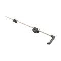 Nationwide 36" Stainless Steel Lockable Drop Rod with Stainless Steel Screws for Metal and Vinyl Gates (Black) (Default)