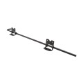 Nationwide 36" Heavy-Duty Stainless Steel Drop Rod with Stainless Steel Screws (Black) for Vinyl Fence Gates - NW38305N-36SSB