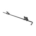 Nationwide 36" Heavy-Duty Stainless Steel Drop Rod with Stainless Steel Screws (Black) for Vinyl Fence Gates - NW38305N-36SSB