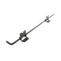 Nationwide 36" Heavy-Duty Stainless Steel Drop Rod with Stainless Steel Screws (Black) for Vinyl Fence Gates - NW38305N-36SSB