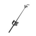 Nationwide 36" Heavy-Duty Stainless Steel Drop Rod with Self-Drilling Screws (Black) - NW38305N-36SSBD