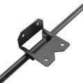 Nationwide 36" Heavy-Duty Stainless Steel Drop Rod with Self-Drilling Screws (Black) - NW38305N-36SSBD