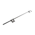 Nationwide 48" Heavy-Duty Stainless Steel Drop Rod with Self-Drilling Screws (Black) - NW38305N-48SSBD
