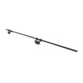 Nationwide 48" Heavy-Duty Stainless Steel Drop Rod with Self-Drilling Screws (Black) - NW38305N-48SSBD