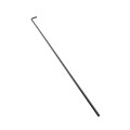 Nationwide 48" Heavy-Duty Stainless Steel Drop Rod with Self-Drilling Screws (Black) - NW38305N-48SSBD