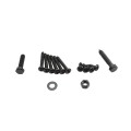 Nationwide 6" Ornamental Thumb Latch & 9" Handle Kit (Black) - NW38307