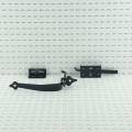 Nationwide 6" Ornamental Thumb Latch & 9" Handle Kit (Black) - NW38307