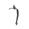 Nationwide 6" Ornamental Thumb Latch & 9" Handle Kit (Black) - NW38307