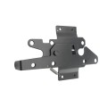 Nationwide Stainless Steel Single-Sided Lockable Gate Latch with Stainless Steel Self-Drilling Screws (Black) - NW38308NU-SSBD (Default)