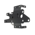 Nationwide Stainless Steel Single-Sided Lockable Gate Latch with Stainless Steel Self-Drilling Screws (Black) - NW38308NU-SSBD (Default)