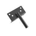 Nationwide Stainless Steel Lockable From Both Sides Gate Latch with Self-Drilling Screws (Black) - NW38308NUA-SSBD