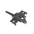 Nationwide Reversible Standard Wood Post Latch with 9" Handle (Black) - NW38308Q-SH-BK
