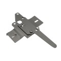 Nationwide Reversible Standard Wood Post Latch with 9" Handle (Black) - NW38308Q-SH-BK