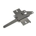 Nationwide Reversible Standard Wood Post Latch with 9" Handle (Black) - NW38308Q-SH-BK