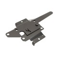 Nationwide Reversible Standard Post Latch with 9" Handle (Black) - NW38308Q