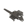 Nationwide Reversible Standard Post Latch with 9" Handle (Black) - NW38308Q