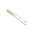 Nationwide Reversible Standard Stainless Steel Post Latch with 9" Handle (Milled Silver) - NW38308SS