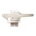 Nationwide Reversible Standard Stainless Steel Post Latch with 9" Handle (Milled Silver) - NW38308SS