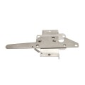 Nationwide Reversible Standard Stainless Steel Post Latch with 9" Handle (Milled Silver) - NW38308SS
