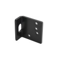 Nationwide Heavy-Duty Gravity Latch with Floating Bar & Stainless Pull Cable (Black) - NW38340-CABLE