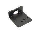 Nationwide Heavy-Duty Gravity Latch with Floating Bar & Stainless Pull Cable (Black) - NW38340-CABLE