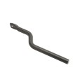 Nationwide Heavy-Duty Gravity Latch with Floating Bar & Stainless Pull Cable (Black) - NW38340-CABLE
