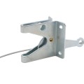 Nationwide Zinc-Plated All Purpose Latch Kit with U-Shape Striker, Staple, Handle & Flat Stake Keeper - NW38341