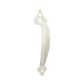 Nationwide 9" Stainless Steel Gate Handle with Screws Included (White) - NW38396-SSW
