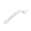 Nationwide 9" Stainless Steel Gate Handle with Screws Included (White) - NW38396-SSW
