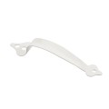 Nationwide 9" Stainless Steel Gate Handle with Screws Included (White) - NW38396-SSW