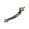 Nationwide 9" Zinc Plated Ornamental Gate Handle with Screws Included (Black) - NW38396Q