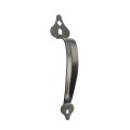 Nationwide 9" Zinc Plated Ornamental Gate Handle with Screws Included (Black) - NW38396Q