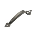 Nationwide 9" Zinc Plated Ornamental Gate Handle with Screws Included (Black) - NW38396Q