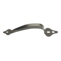 Nationwide 9" Zinc Plated Ornamental Gate Handle with Screws Included (Black) - NW38396Q