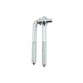 Nationwide 1/2" x 4" Zinc-Plated Screw Hook & Eye Hinge Pair - NW38603