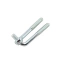 Nationwide 1/2" x 4" Zinc-Plated Screw Hook & Eye Hinge Pair - NW38603