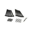 Nationwide 10" Zinc-Plated Ornamental T-Hinge Pair with Cotter-Pin (Black) - NW38933MDQ